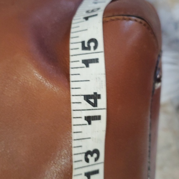 Coach brown large tote leather  shoulder bag - Picture 8 of 12